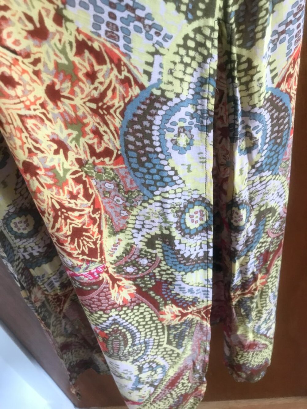 Free People Wildflower Black Multi Print Slip Maxi Dress L Boho Summer - Picture 8 of 14